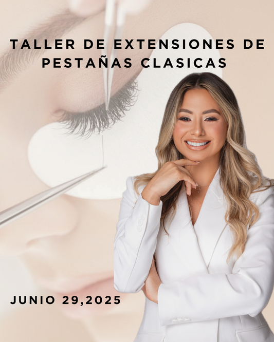 TALLER DE EXTENSIONES DE PESTAÑAS CLASICAS